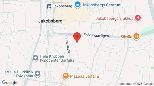 Apartments for rent i Järfälla - kort over placeringen