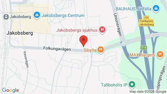 Apartments for rent i Järfälla - kort over placeringen