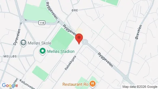 Apartments for rent i Moss - kort over placeringen