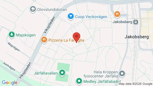 Apartments for rent i Järfälla - kort over placeringen
