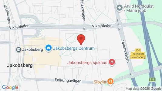 Apartments for rent i Järfälla - kort over placeringen