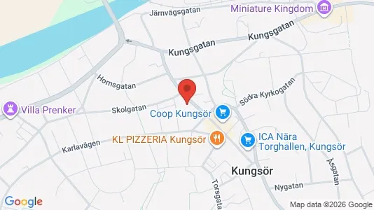 Apartments for rent i Kungsör - kort over placeringen