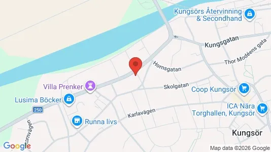 Apartments for rent i Kungsör - kort over placeringen