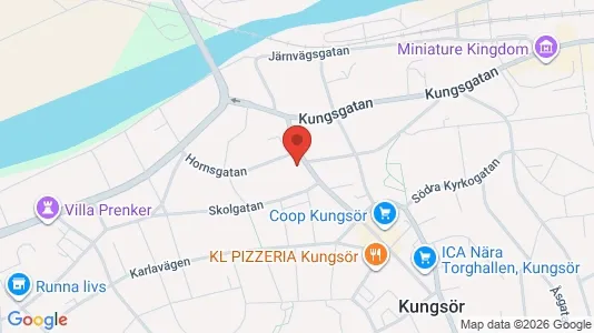 Apartments for rent i Kungsör - kort over placeringen