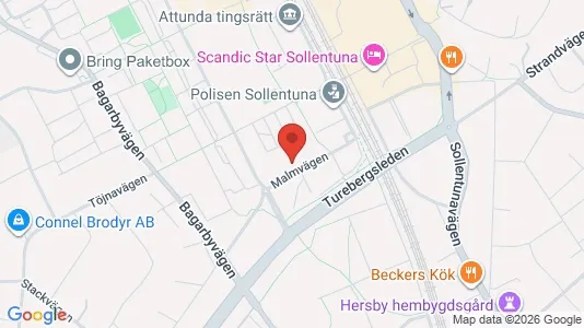 Apartments for rent i Sollentuna - kort over placeringen