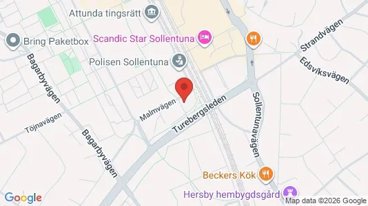 Apartments for rent i Sollentuna - kort over placeringen