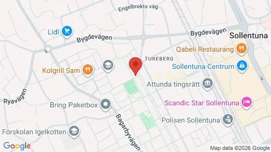 Apartments for rent i Sollentuna - kort over placeringen