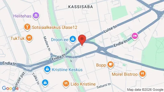 Apartments for rent i Tallinn Kesklinna - kort over placeringen