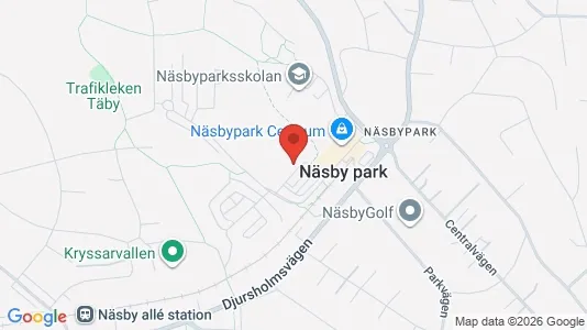 Apartments for rent i Täby - kort over placeringen