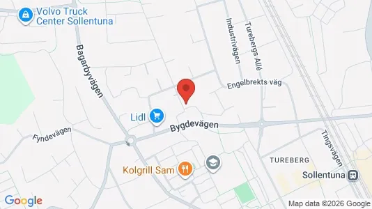 Apartments for rent i Sollentuna - kort over placeringen