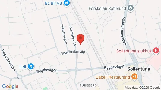 Apartments for rent i Sollentuna - kort over placeringen