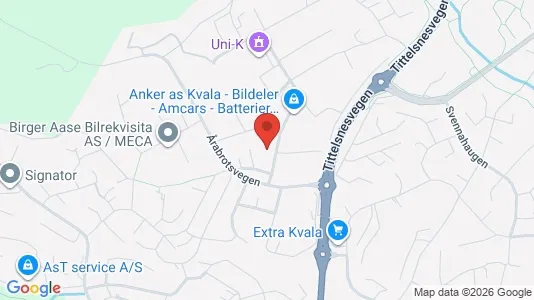 Apartments for rent i Haugesund - kort over placeringen