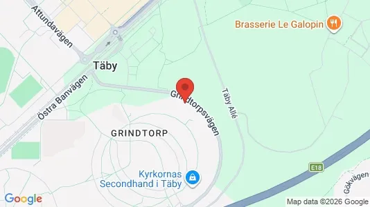 Apartments for rent i Täby - kort over placeringen