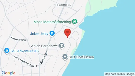 Apartments for rent i Moss - kort over placeringen