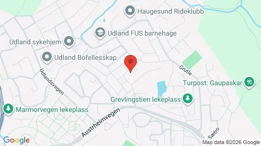 Apartments for rent i Haugesund - kort over placeringen