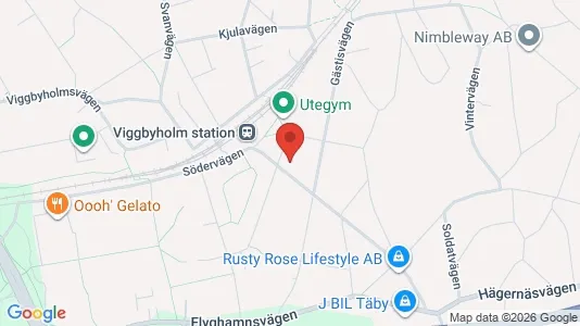 Apartments for rent i Täby - kort over placeringen
