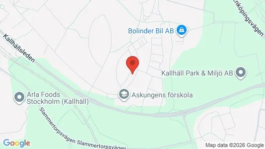 Apartments for rent i Järfälla - kort over placeringen