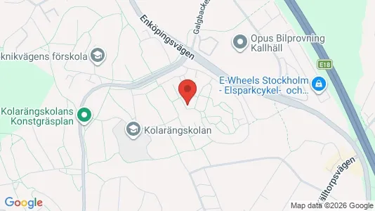 Apartments for rent i Järfälla - kort over placeringen