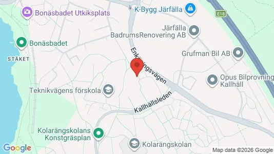 Apartments for rent i Järfälla - kort over placeringen