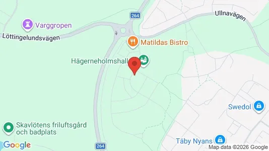 Apartments for rent i Täby - kort over placeringen