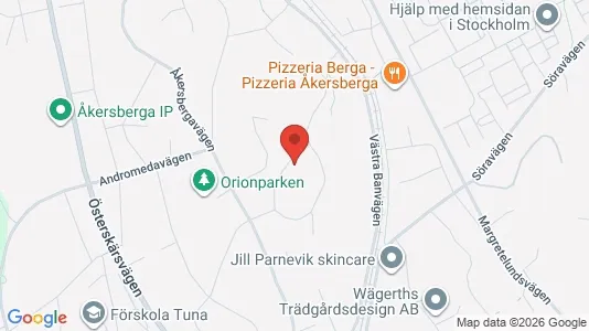 Apartments for rent i Österåker - kort over placeringen