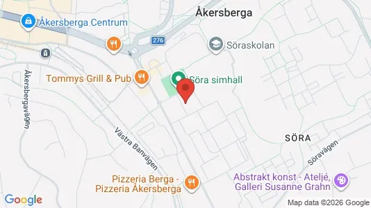 Apartments for rent i Österåker - kort over placeringen