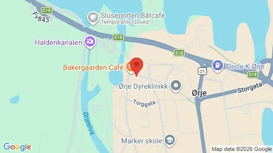 Apartments for rent i Marker - kort over placeringen