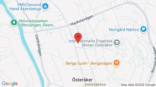 Apartments for rent i Österåker - kort over placeringen