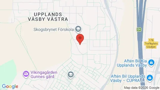 Apartments for rent i Upplands Väsby - kort over placeringen