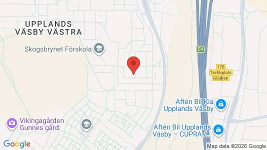 Apartments for rent i Upplands Väsby - kort over placeringen