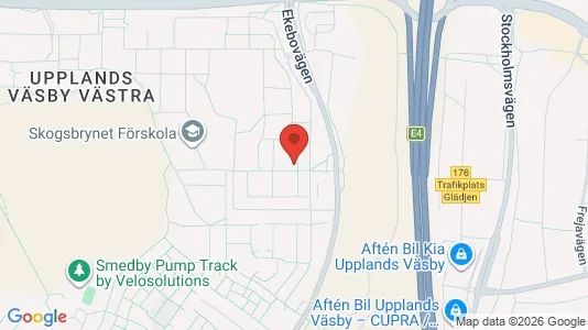 Apartments for rent i Upplands Väsby - kort over placeringen