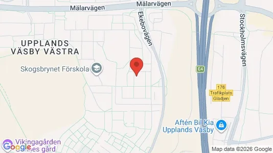 Apartments for rent i Upplands Väsby - kort over placeringen