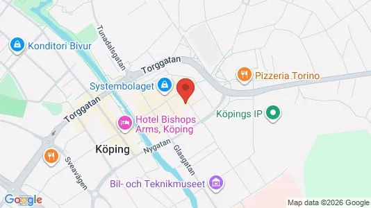 Apartments for rent i Köping - kort over placeringen
