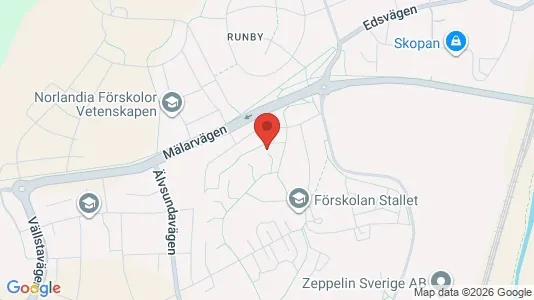 Apartments for rent i Upplands Väsby - kort over placeringen