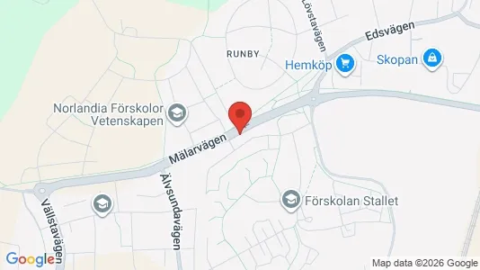 Apartments for rent i Upplands Väsby - kort over placeringen