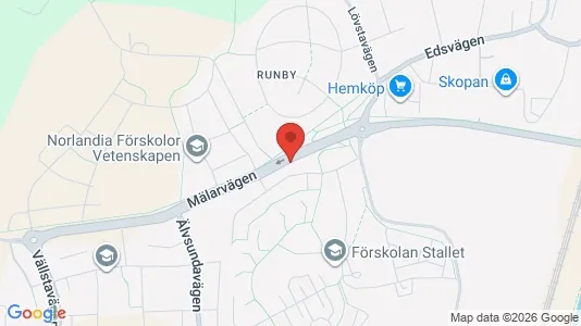 Apartments for rent i Upplands Väsby - kort over placeringen