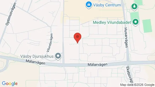 Apartments for rent i Upplands Väsby - kort over placeringen
