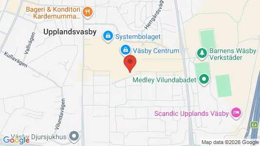 Apartments for rent i Upplands Väsby - kort over placeringen
