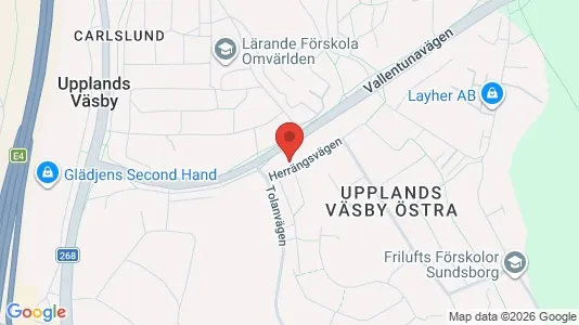 Apartments for rent i Upplands Väsby - kort over placeringen
