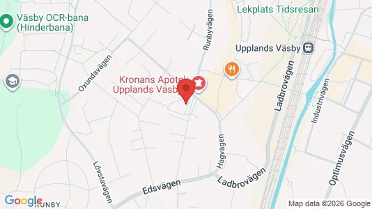 Apartments for rent i Upplands Väsby - kort over placeringen