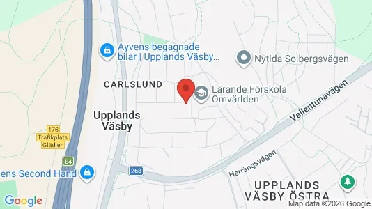 Apartments for rent i Upplands Väsby - kort over placeringen