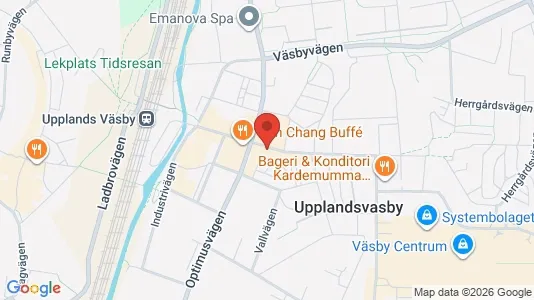 Apartments for rent i Upplands Väsby - kort over placeringen