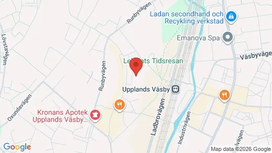 Apartments for rent i Upplands Väsby - kort over placeringen