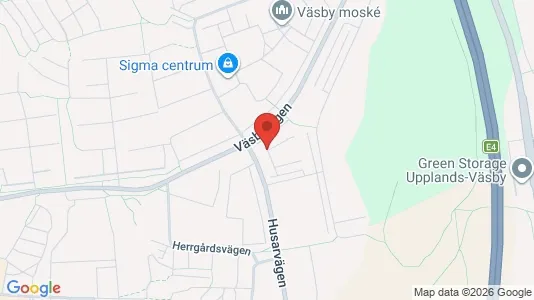 Apartments for rent i Upplands Väsby - kort over placeringen