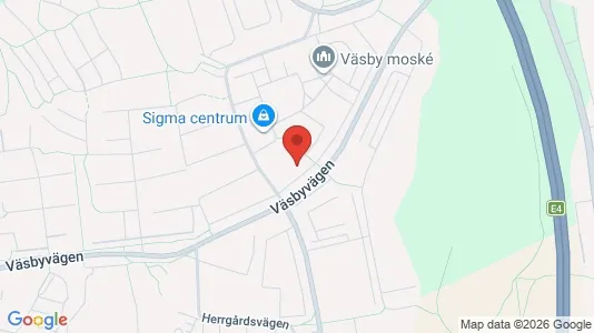 Apartments for rent i Upplands Väsby - kort over placeringen