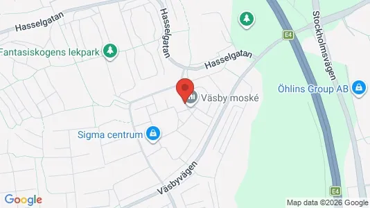 Apartments for rent i Upplands Väsby - kort over placeringen