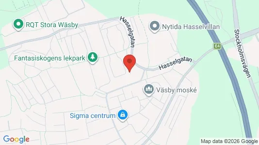 Apartments for rent i Upplands Väsby - kort over placeringen