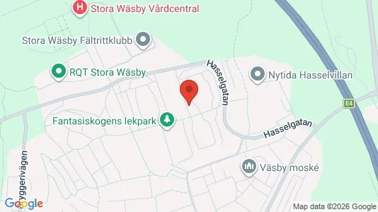 Apartments for rent i Upplands Väsby - kort over placeringen