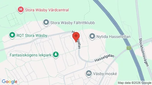 Apartments for rent i Upplands Väsby - kort over placeringen