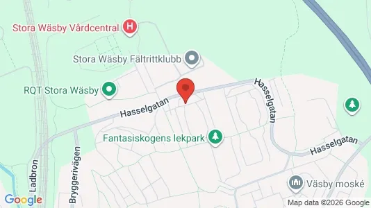 Apartments for rent i Upplands Väsby - kort over placeringen
